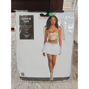 Womens Angel, Heaven On Earth Costume, New